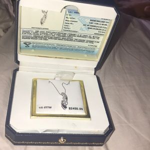 .5 Carat Diamond Necklace.